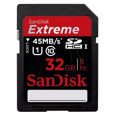 SANDISK SD 32GB EXTREME Class 10