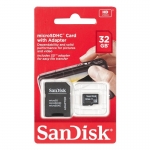 SANDISK MICRO SD 32GB Class 4+ ADAPTER