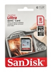 SANDISK SDHC 8GB ULTRA 40MB/s Class 10 UHS-I
