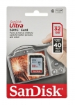 SANDISK SDHC ULTRA 32GB 40MB/s Class 10 UHS-I