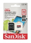 SANDISK microSDHC 32GB ULTRA 48MB/s Class 10 + Adapter SD + Memory Zone Android App
