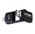 TDK FLASHDRIVE 16GB 2 IN 1 MICRO USB 2.0