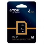 TDK SECURE DIGITAL SDHC 4GB CLASS 4