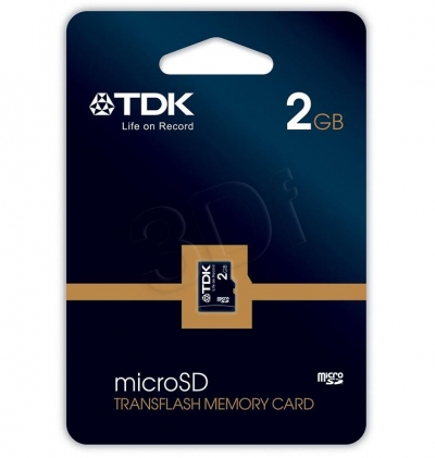 TDK SECURE DIGITAL MICRO SD 2GB