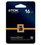 TDK SECURE DIGITAL MICRO SDHC 16GB CLASS 2