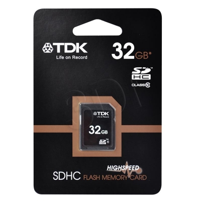 TDK SECURE DIGITAL SDHC 32GB CLASS 10