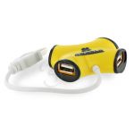 HUB USB 2.0 4 PORTY ŻÓŁTY