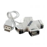 4WORLD HUB USB 2.0 STAR4 PORTY BIAŁY