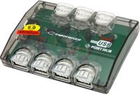 ESPERANZA HUB USB 2.0 7-PORTÓW Z ZASILACZEM EA113
