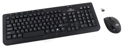 BEZPRZEWODOWA KLAWIATURA+MYSZ TITANUM TK104 2,4GHz