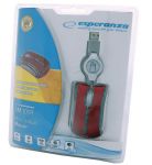 MYSZ ESPERANZA EM109R USB ZWIJANA