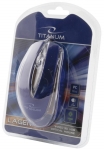 TITANUM MYSZ LAGENA OPTYCZNA PRZEWODOWA 3 PRZYCISKI | 1000 DPI | USB | NIEBIESKA TM111B