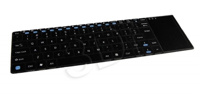 KLAWIATURA GEMBIRD SLIMLINE PHOENIX TOUCHPAD CZARNA