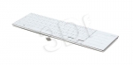 GEMBIRD KLAWIATURA PHOENIX BEZPRZEWODOWA 2.4 GHZ SLIMLINE BIAŁA Z TOUCHPADEM