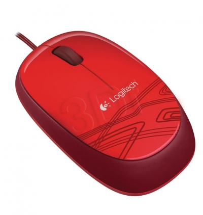 MYSZ LOGITECH M105 CZERWONA