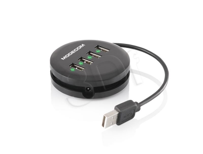 MODECOM HUB ROUND 4 PORTS 2.0