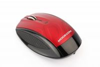 BEZPRZEWODOWA MYSZ MODECOM MC-619 OPTYCZNA RED-BLAC (wyprzedaż zapasu magazynowego)