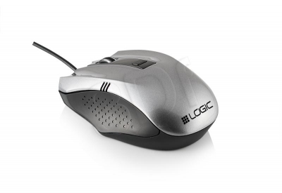 PRZEWODOWA MYSZ OPTYCZNA MODECOM LOGIC LM-15 SILVER
