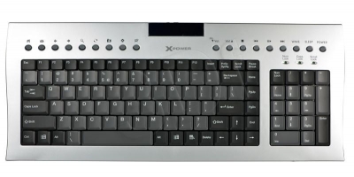 Klawiatura XPOWER WK 711 Siper Slim PS/2