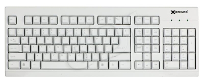 Klawiatura XPOWER 2010 ivory PS/2