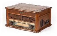Retro gramofon z CD i FM HYUNDAI RTCC515RIP