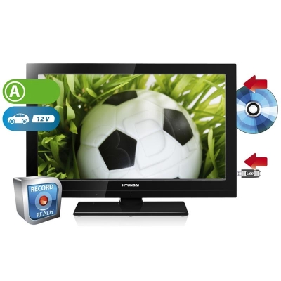 TV 22 LED Hyundai LLF22924DVDCR (DVB-T, 50Hz, USB multi, z DVD)