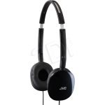 Słuchawki JVC HA-S160BE ( przetwornik 30 mm; możliwość składania nauszników;  wyprofilowany pałąk ze