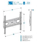 UCHWYT MELICONI LCD 37/50 STILE FIXED F400