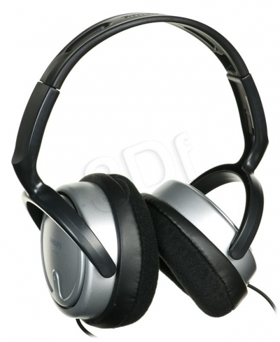 Słuchawki PHILIPS SHP2500/10 (srebrne/nauszne)
