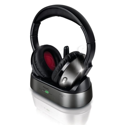 Słuchawki bezprzewodowe Philips SHC8535/10 (czarne)