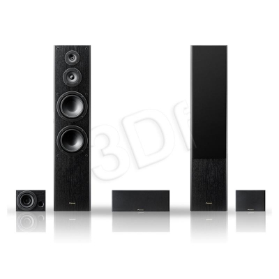 Zestaw głośników kina dom. Pioneer (czarne) S-ES3TB