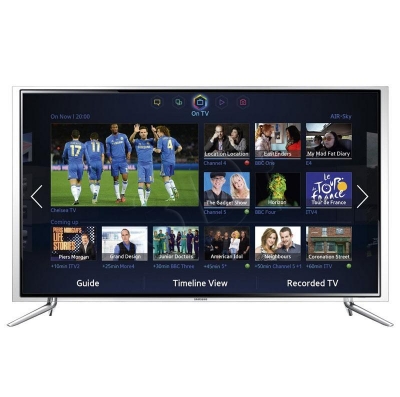 TV 46 LED 3D Samsung UE46F6800 (DVB-T, 400Hz, Smart TV, 2 pary okularów, USB multi, WiFi)