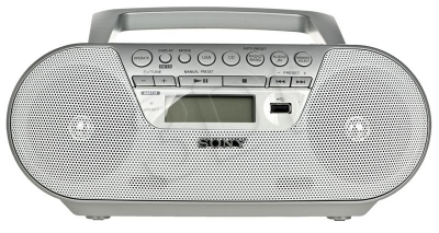 Zestaw Sony boombox ZPS30W+słuchawki MDR-V150W