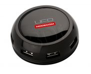 MODECOM HUB USB 2.0 UFO 7 PORTÓW PASYWNY CZARNY