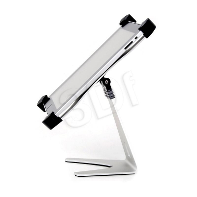 OBROTOWA PODSTAWKA DO iPAD/iPAD2 Z NÓŻKĄ, SREBRNA