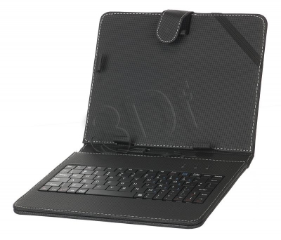 GOCLEVER KEYBOARD/COVER 8 BLACK