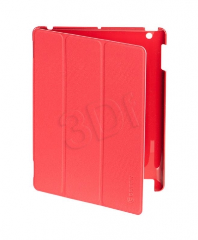 Griffin IntelliCase - Etui magnetyczne new iPad Red