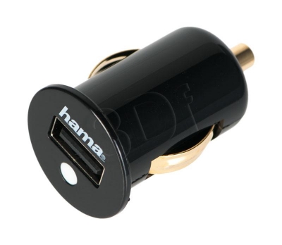 HAMA ŁADOWARKA SAMOCHODOWA USB PICCO 2.1A IPAD 1/2