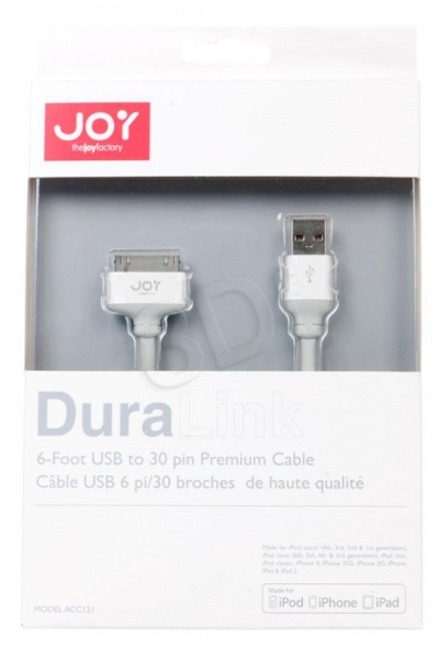 Joy Factory  przewód 30pin do USB, 1,8m