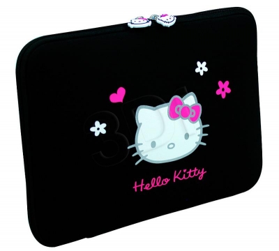 PORT Designs ETUI HELLO KITTY SKIN Black Flowers 10/12