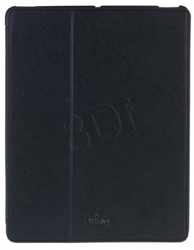 PURO BOOKLET COVER -ETUI IPAD 2/NOWY IPAD CZARNY