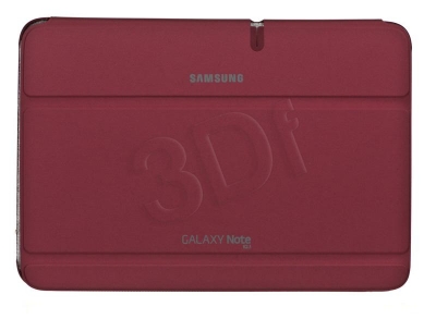 SAMSUNG ETUI DO NOTE 10.1 W FORMIE NOTEBOOKA CZERW.