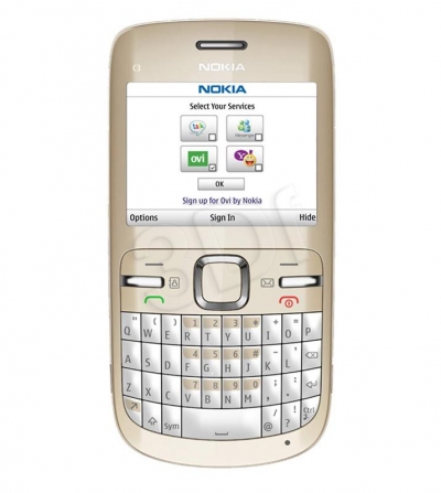 NOKIA C3-00 GOLDEN/WHITE