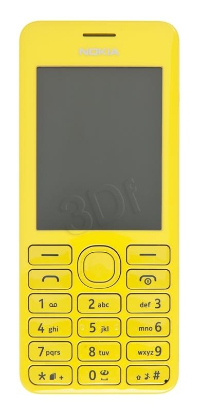 NOKIA ASHA 206 YELLOW DUAL SIM