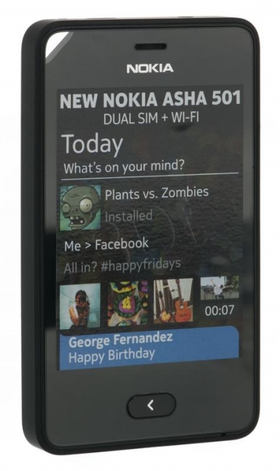 NOKIA ASHA 501 BLACK