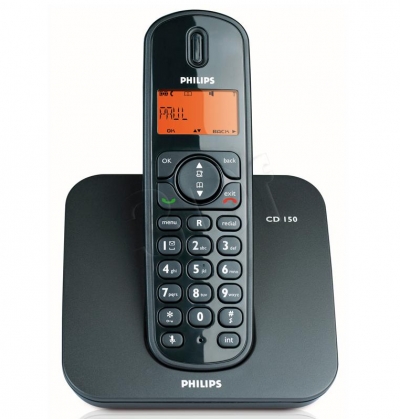 TELEFON BEZPRZEWODOWY DECT PHILIPS CD1501B/53