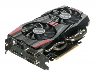 ASUS GeForce GTX 760 2048MB DDR5/256bit DVI/HDMI/DP (1072/6008) (wer. O.C. - OverClock) (wentylator 