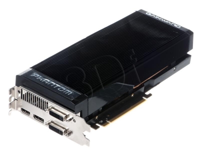 GAINWARD GeForce GTX660Ti 2048MB DDR5/192bit DVI/HDMI/DP PCI-E (1084/6108) (chłodzenie systemu Phant