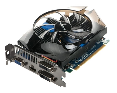 GIGABYTE GeForce GTX 650 2048MB DDR5/128bit DVI/HDMI PCI-E (wer. OC - OverClock)
