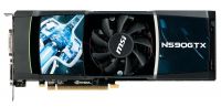 MSI GeForce GTX 590 3072MB DDR5/384bit DVI/DP PCI-E (607/3414)